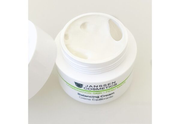 Balancing Cream From Janssen Cosmetics Open Jar